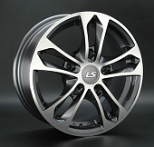 Диски LS wheels LS 197 6.5 х 16 5*139,7 Et: 40 Dia: 98 серый с полировкой