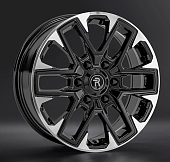 Диски Replay KI398 7.5 х 18 6*114,3 Et: 46 Dia: 67.1 черный полностью полированный