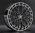 Диски LS wheels FlowForming RC97 8.5 х 20 5*108 Et: 30 Dia: 65.1 черный с полированным ободом