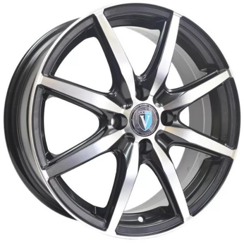 Диски VENTI 1615 6.5 х 16 5*108 Et: 45 Dia: 60.1 черный с проточкой глянцевый