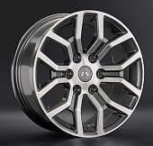 Диски LS wheels LS1367 8.5 х 17 6*139,7 Et: 30 Dia: 100.1 серый с полировкой