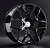 Диски LS wheels LS1372 9 х 22 6*139,7 Et: 30 Dia: 100.1 черный матовый