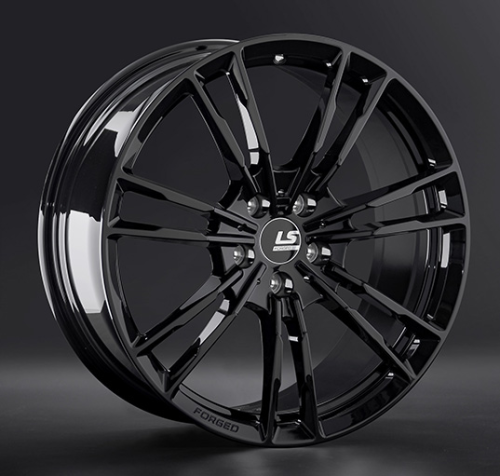 Диски LS Forged FG06 8 х 19 5*112 Et: 27 Dia: 66.6 черный матовый