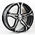 Диски RST R099 7.5 х 19 5*108 Et: 38 Dia: 60.1 черный с проточкой глянцевый