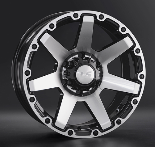Диски LS wheels LS 874 8 х 17 6*139,7 Et: 20 Dia: 106.1 черный полностью полированный