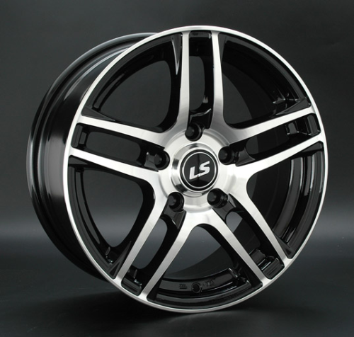 Диски LS wheels LS285 7 х 17 5*114,3 Et: 45 Dia: 73.1 черный полностью полированный