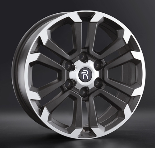 Диски Replay TY352 7.5 х 17 6*139,7 Et: 30 Dia: 106.1 черный с проточкой матовый