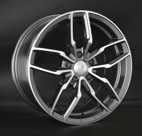 Диски LS wheels LS 790 7.5 х 17 5*115 Et: 45 Dia: 70.1 серый с полировкой