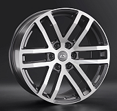 Диски LS wheels LS 1279 9 х 20 6*139,7 Et: 25 Dia: 106.1 серый с полировкой