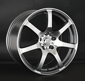 Диски LS wheels LS 789 7.5 х 17 5*112 Et: 35 Dia: 66.6 серый с полировкой