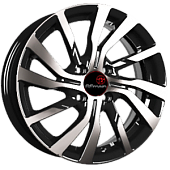 Диски RST R196 6.5 х 16 5*120 Et: 51 Dia: 65.1 черный с проточкой глянцевый