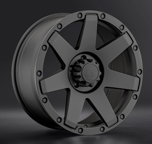 Диски LS wheels LS 881 8.5 х 18 5*114,3 Et: 30 Dia: 66.6 черный матовый