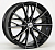 Диски RST R248 8 х 18 5*108 Et: 45 Dia: 63.4 черный с проточкой глянцевый