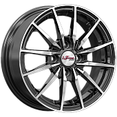 Диски iFree Финчер 5.5 х 14 4*114,3 Et: 44 Dia: 67.1 черный с проточкой глянцевый