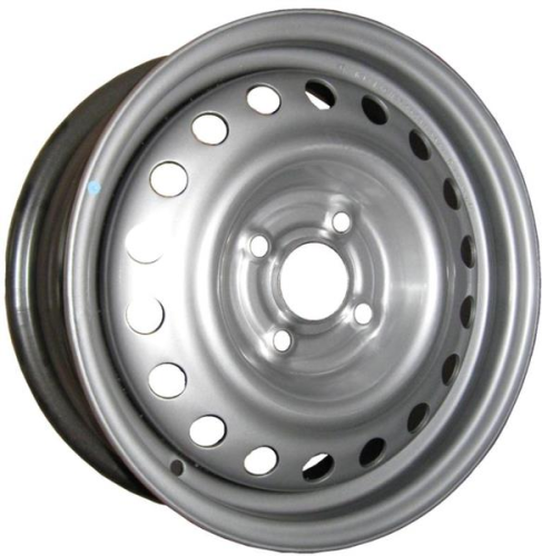 Диски Eurodisk 6565ST 5.5 х 14 4*100 Et: 45 Dia: 56.6 классический серебристый цвет