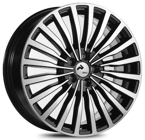 Диски RPLC Jco2 7 х 19 5*108 Et: 47 Dia: 60.1 черный с проточкой глянцевый