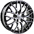 Диски RST R137 7 х 17 5*114,3 Et: 35 Dia: 67.1 черный с проточкой глянцевый
