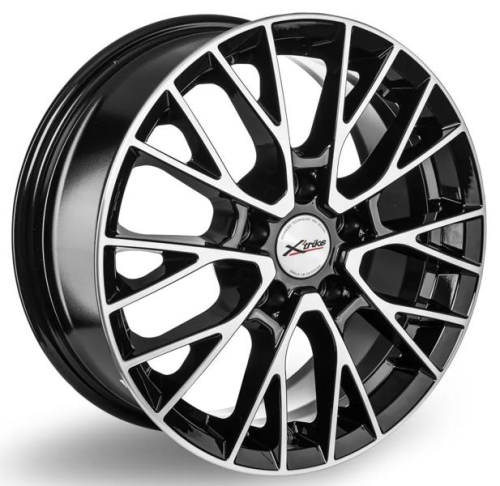 Диски X'trike X-135 6.5 х 16 5*114,3 Et: 45 Dia: 67.1 черный с проточкой глянцевый