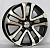 Диски RST R2205FF 9 х 22 5*150 Et: 45 Dia: 110.1 черный с проточкой глянцевый