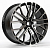 Диски RST R2103FF 9 х 21 5*114,3 Et: 43 Dia: 67.1 черный с проточкой глянцевый
