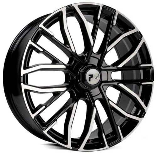 Диски RPLC ZKR2 8.5 х 21 5*108 Et: 40 Dia: 63.4 черный с проточкой глянцевый