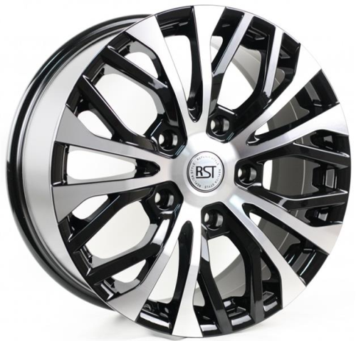 Диски RST R088 8 х 18 5*150 Et: 56 Dia: 110.1 черный с проточкой глянцевый