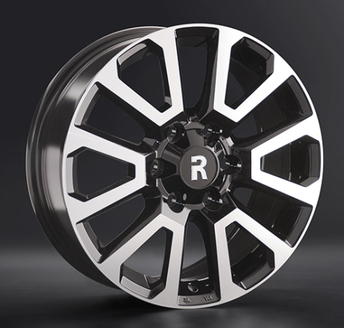 Диски Replay TY377 7.5 х 18 6*139,7 Et: 60 Dia: 95.1 черный полностью полированный