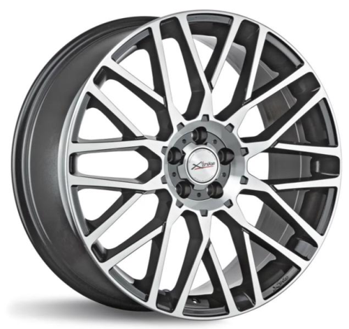Диски X'trike X-137 8.5 х 20 5*112 Et: 43 Dia: 66.6 черный с проточкой глянцевый