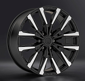 Диски LS Forged FG55 9 х 22 6*139,7 Et: 45 Dia: 100.1 черный с проточкой матовый