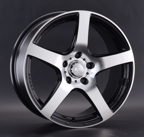Диски LS wheels LS364 7.5 х 17 5*114,3 Et: 40 Dia: 67.1 черный полностью полированный