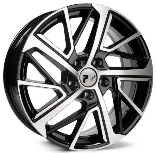 Диски RPLC GE267 6.5 х 17 5*114,3 Et: 45 Dia: 54.1 черный с проточкой глянцевый
