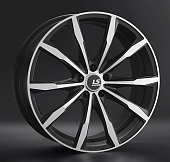 Диски LS wheels FlowForming RC38 8.5 х 20 5*112 Et: 30 Dia: 66.6 черный с проточкой матовый