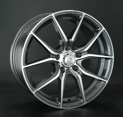 Диски LS wheels LS 759 7.5 х 17 5*114,3 Et: 45 Dia: 73.1 серый с полировкой