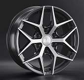Диски LS wheels LS 1303 8 х 17 6*139,7 Et: 30 Dia: 106.1 серый с полировкой