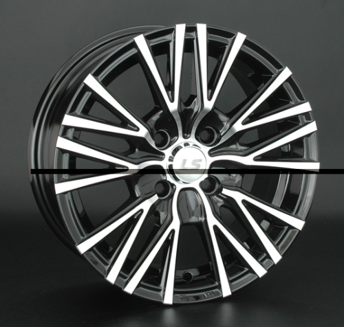 Диски LS wheels LS568 7 х 16 5*114,3 Et: 40 Dia: 73.1 черный полностью полированный