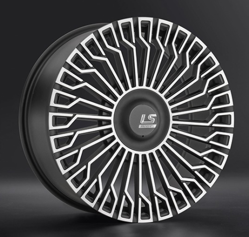 Диски LS wheels FlowForming RC99 8.5 х 20 6*120 Et: 45 Dia: 67.1 черный с проточкой матовый
