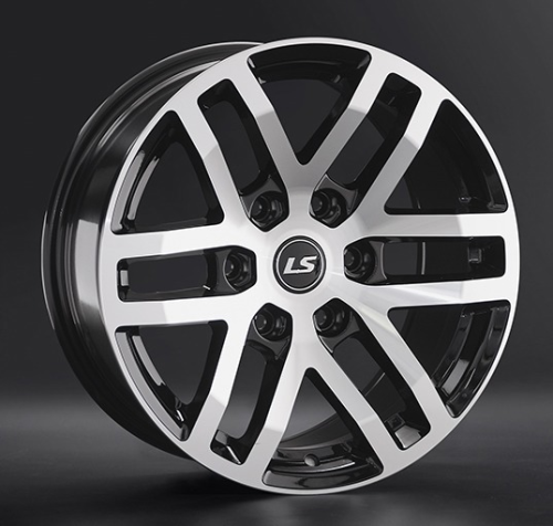 Диски LS wheels LS 1279 9 х 18 6*139,7 Et: 30 Dia: 100.1 черный полностью полированный