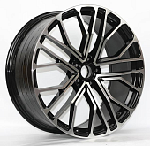 Диски RST R2103FF 9 х 21 5*114,3 Et: 35 Dia: 60.1 черный с проточкой глянцевый