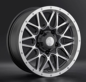 Диски LS wheels LS1341 8 х 17 5*150 Et: 0 Dia: 110.1 черный с проточкой матовый