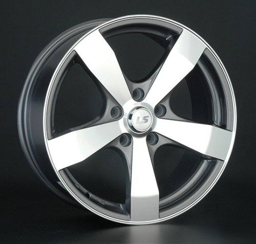 Диски LS wheels LS205 7 х 17 5*112 Et: 45 Dia: 57.1 серый с полировкой