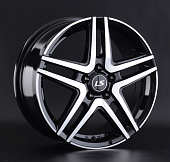 Диски LS wheels LS 420 6.5 х 16 5*100 Et: 38 Dia: 57.1 черный полностью полированный