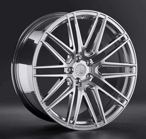 Диски LS Forged FG12 10.5 х 21 5*112 Et: 43 Dia: 66.6 черный полностью полированный