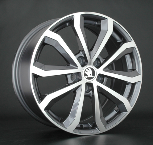 Диски Replay SK77 7 х 17 5*112 Et: 40 Dia: 57.1 серый с полировкой