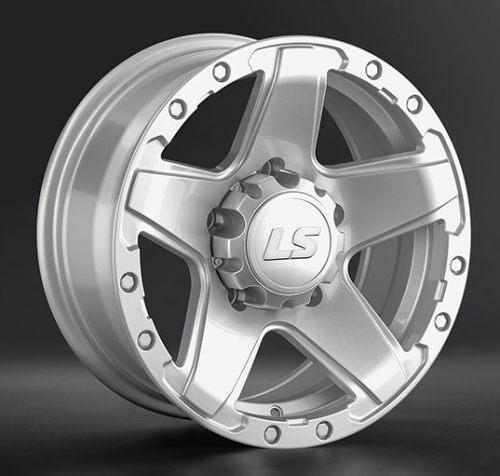 Диски LS wheels LS 1284 8 х 16 5*150 Et: 2 Dia: 110.1 классический серебристый цвет