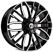 Диски RPLC ZKR2 8.5 х 21 5*108 Et: 40 Dia: 63.4 черный с проточкой глянцевый