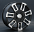 Диски LS wheels LS158 8 х 16 5*139,7 Et: 30 Dia: 98 черный с проточкой матовый