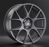Диски LS wheels FlowForming RC07 8 х 18 5*112 Et: 30 Dia: 66.6 серый матовый