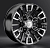 Диски LS wheels LS1363 8 х 17 6*139,7 Et: -15 Dia: 106.1 черный полностью полированный
