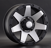 Диски LS wheels LS 881 7 х 16 5*139,7 Et: 10 Dia: 108.1 черный с проточкой матовый