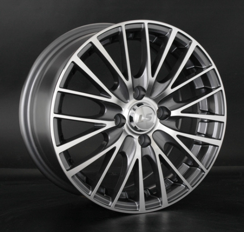 Диски LS wheels LS 768 7.5 х 17 4*100 Et: 38 Dia: 73.1 серый с полировкой